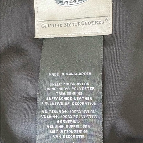 Harley-Davidson Black/Olive Green/Off White Riding Jacket - Picture 12 of 15